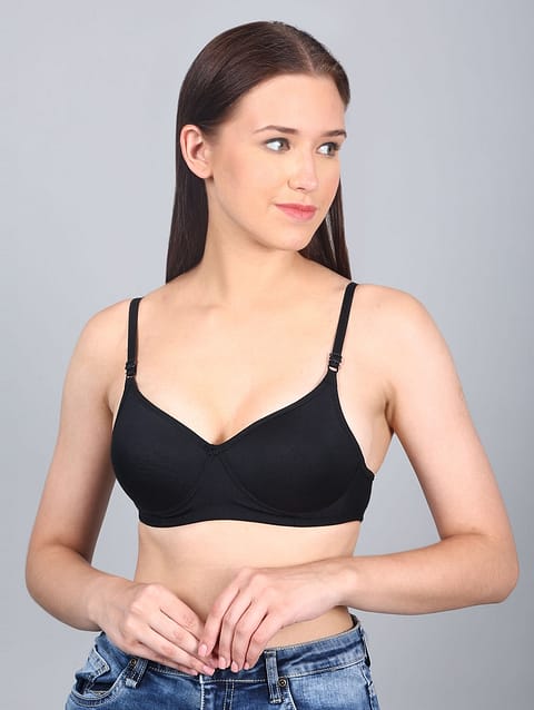 Mozifit Black Push-Up Light Weight Padded Bra – Mozifit-Style You